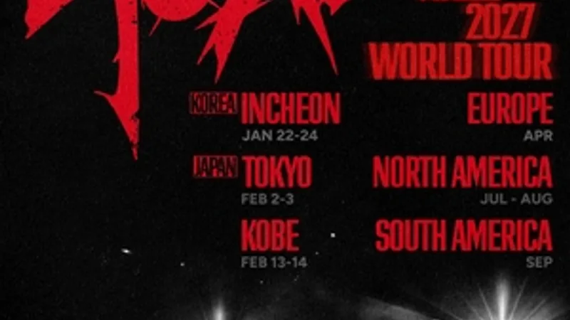 ATEEZ Announces 2027 World Tour 'ZERO TO ALL' Starting in Incheon with Tokyo and Kobe Dates cover