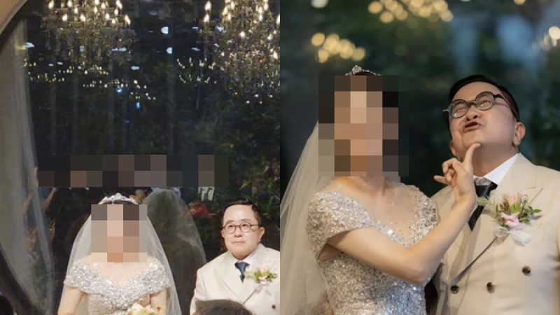Breaking: Comedian Kim Hyung-jin Marries Non-Celebrity Wife in Daegu at 58, Shares Wedding Photos cover