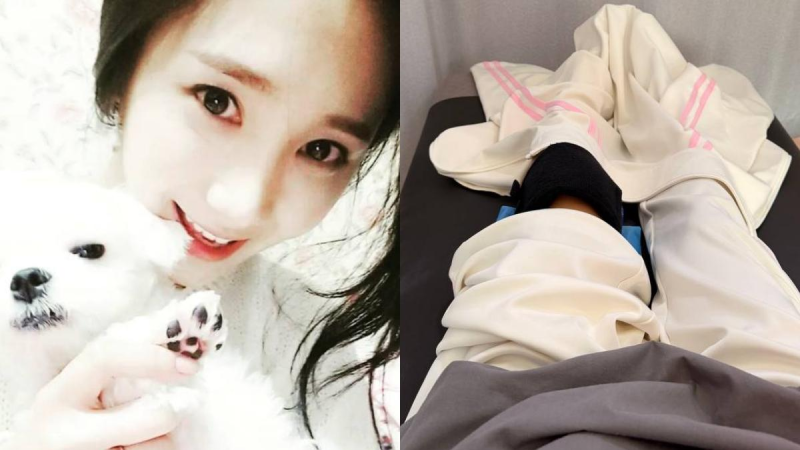 Breaking: Former Hello Venus Member Yoo Ara Suffers Cruciate Ligament Injury After Fainting at Dawn cover