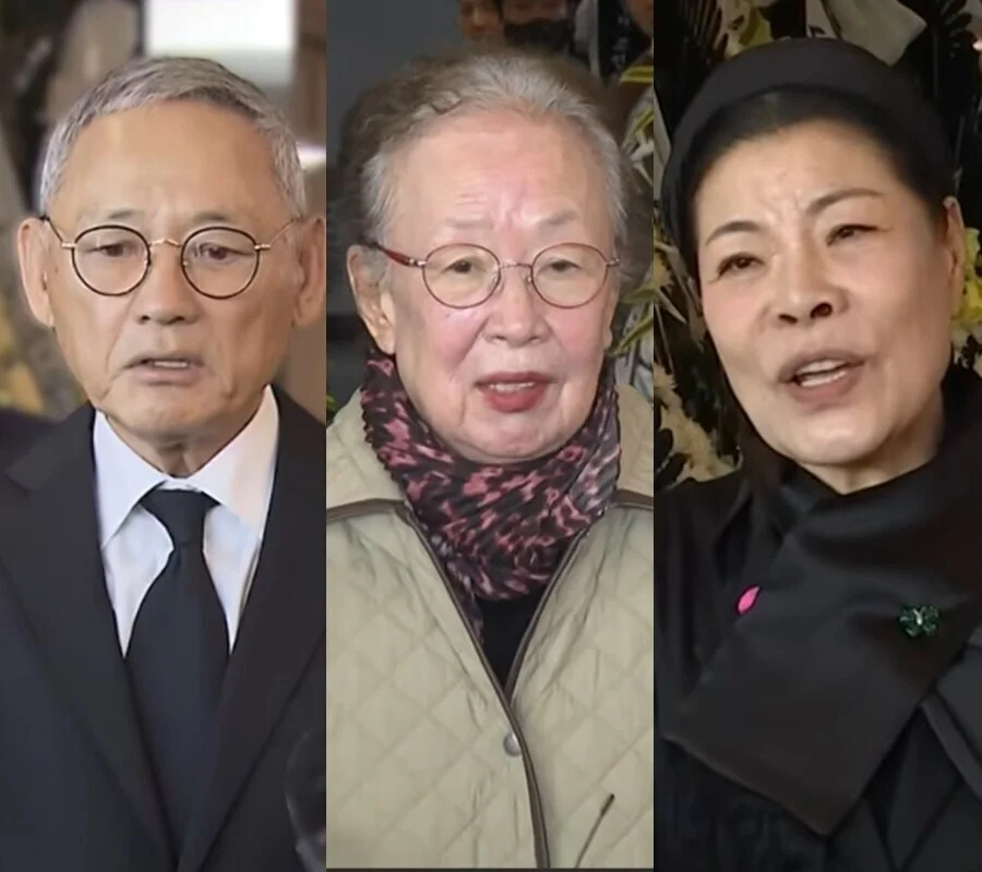 Choi Bool-am Mourned by Na Moon-hee, Yoo In-chon, and Park Sool-nyeo at Seoul Funeral Hall cover