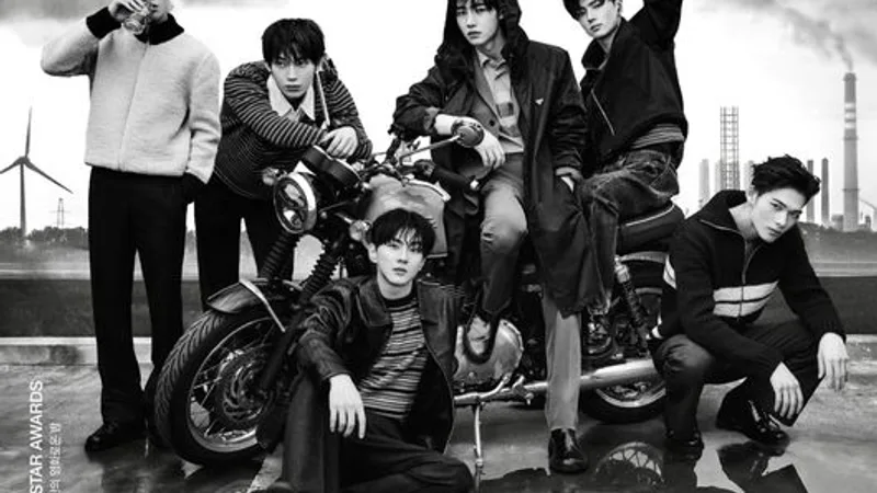 ENHYPEN Unveils 7 Prada Collaboration Covers for Marie Claire Korea's November Issue cover