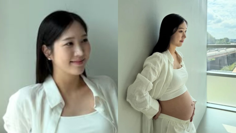 Former Apink Member Hong Yoo-kyung Expecting First Son as Early as October 29 cover