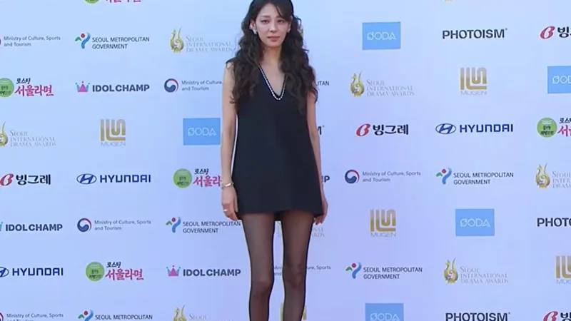 Han Go-eun Stuns on the Red Carpet at 21st Seoul International Drama Awards at 51 cover