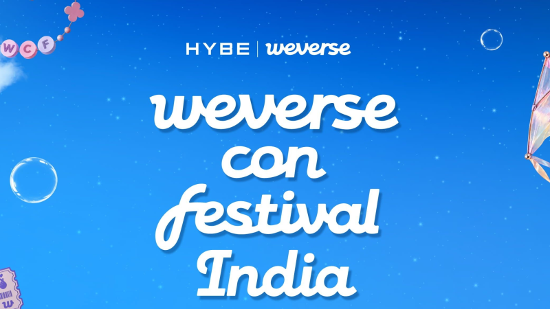 HYBE Unveils Full Lineup for First-Ever Weverse Con Festival India in New Delhi cover