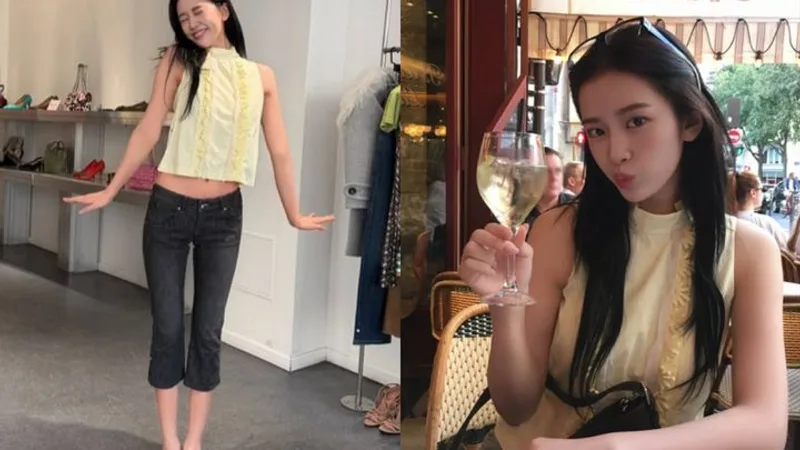 IVE's Ahn Yujin Flaunts Fit Figure in Paris, Shares Healthy Diet Secret cover