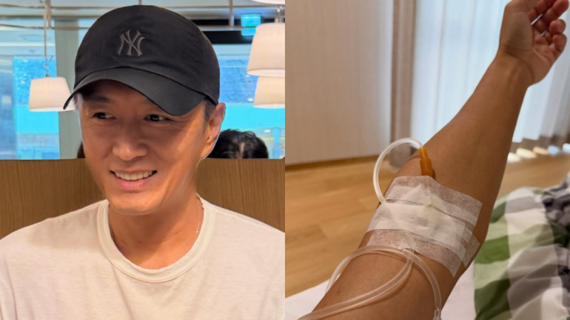 Jin Tae-hyun Reveals IV Treatment for Acute Pharyngitis Ahead of Gyeongju Marathon cover