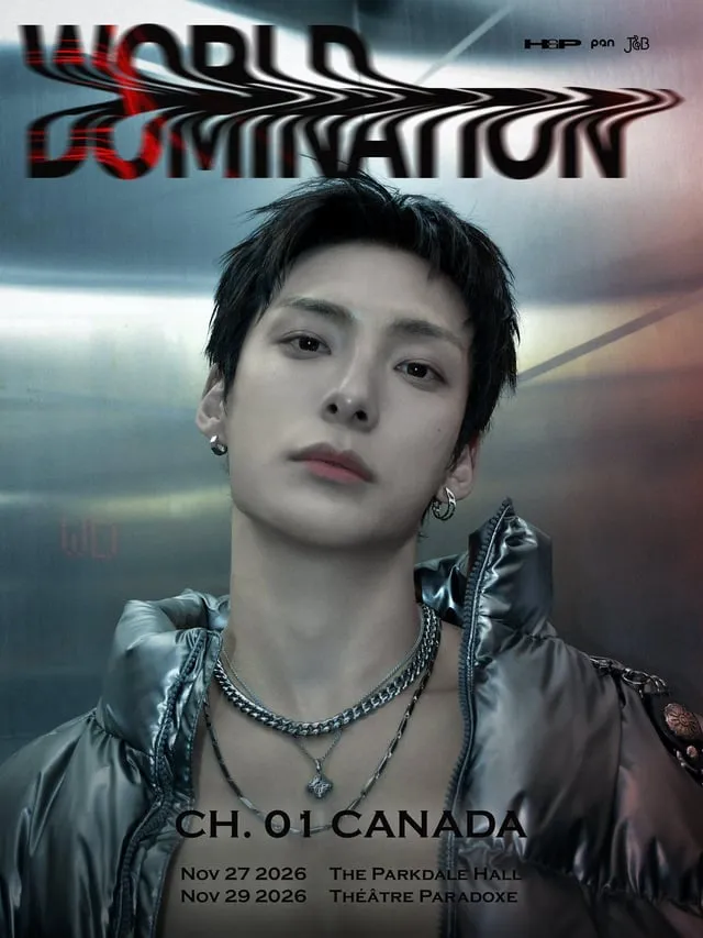 JUNHEE Announces Dates and Venues for 'World Domination' Chapter 1 Tour in Canada cover