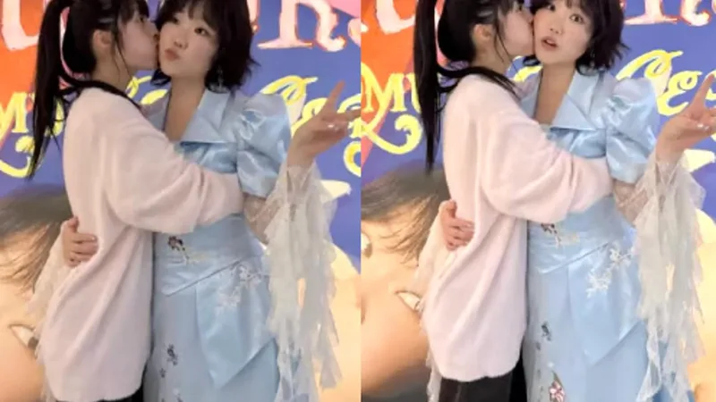 Kim Bora Surprises Best Friend AKMU's Lee Suhyun at Seoul Concert with Playful Cheek Kiss cover