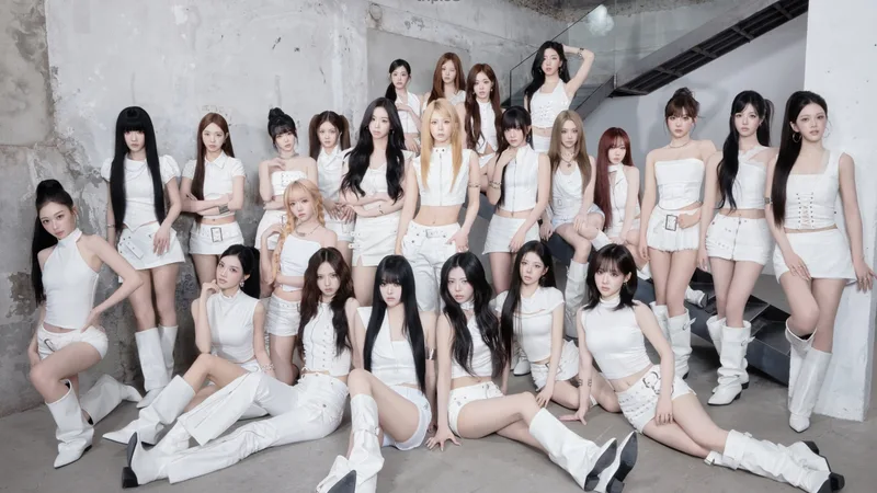 tripleS Announces October 16 Comeback with New Single 'Andless' as Full 24-Member Group cover