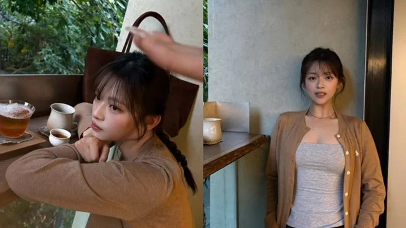 TWICE's Jungyeon Shows Off Slim Figure After Cushing Syndrome Recovery, Settles in at Sister Gong Seung-yeon's Baro Entertainment cover