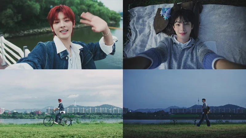 Watch: FLARE U Unveils Refreshing 'Bloom' MV Teaser Ahead of Second Mini Album 'LOVEHOOD' cover