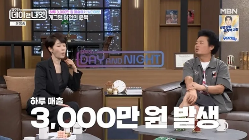 Yoon Taek Reveals He Once Made 30 Million Won a Day with 31 Employees Before Going Bankrupt on 'Day & Night' cover